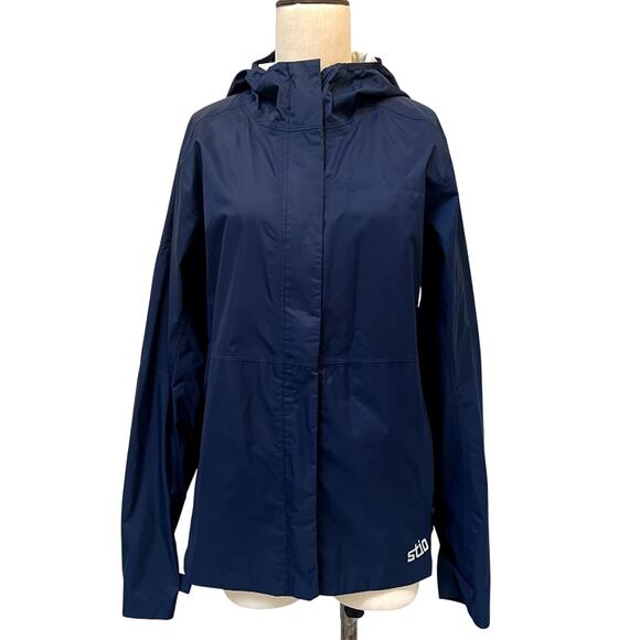 Stio Women's Hooded Rain Waterproof Shell Jacket NWOT Large - Picture 1 of 6